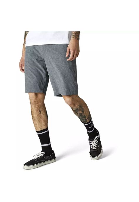 Short Lifestyle Essex Tech Stretch Gris Fox-2