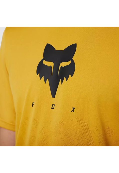 Polera Bicicleta Ranger TruDri™ Mostaza Fox-3