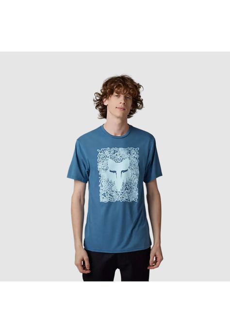 Polera Lifestyle Auxlry Azul Fox-0