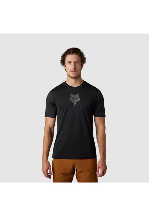 Polera Bicicleta Ranger TruDri™ Negro Fox-1