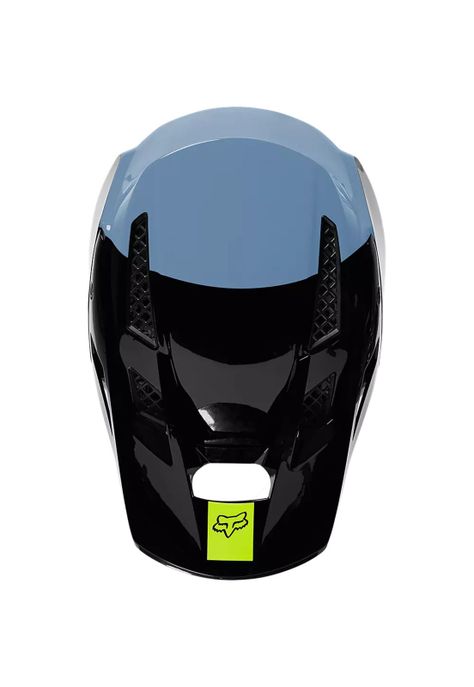 Casco Bicicleta Rampage Pro Carbon Mips™ Fuel Azul/Amarillo Fox-2