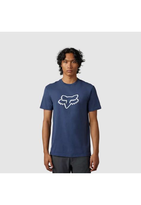 Polera Lifestyle Legacy Head Azul Fox-0