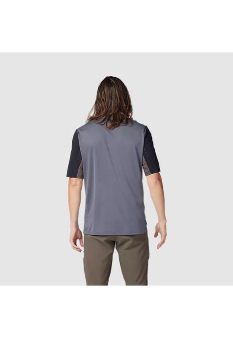 Polera Bicicleta Defend Gris Fox-3