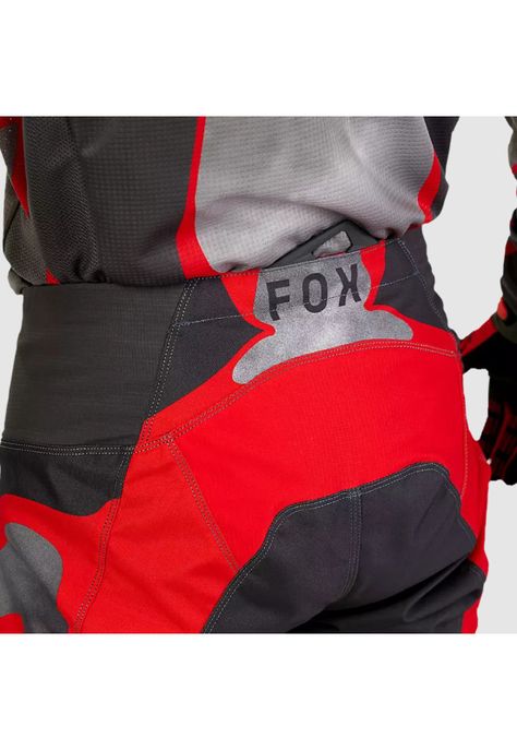 Pantalon Moto 180 Atlas Gris/Rojo Fox-7