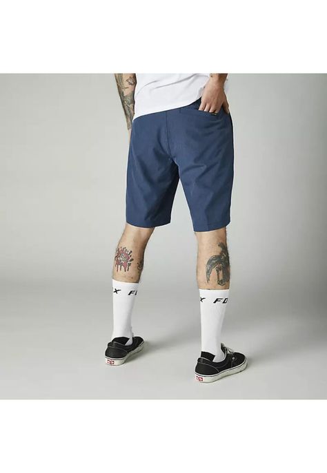 Short Lifestyle Essex Tech Stretch Azul Fox-1
