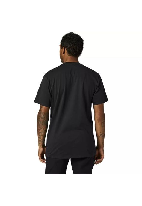 Polera Lifestyle Legacy Head Negro/Blanco Fox-1