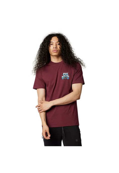 Polera Lifestyle Colel Burdeo Fox-0