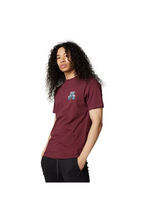 Polera Lifestyle Colel Burdeo Fox-1