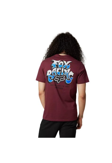 Polera Lifestyle Colel Burdeo Fox-2