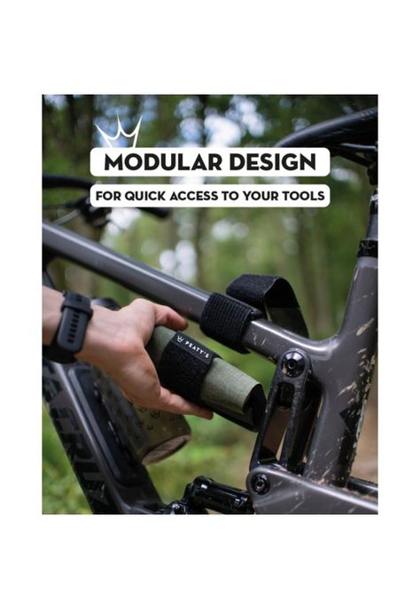 Bolso Herramientas Bicicleta Holdfast Verde Oliva Peatys-2