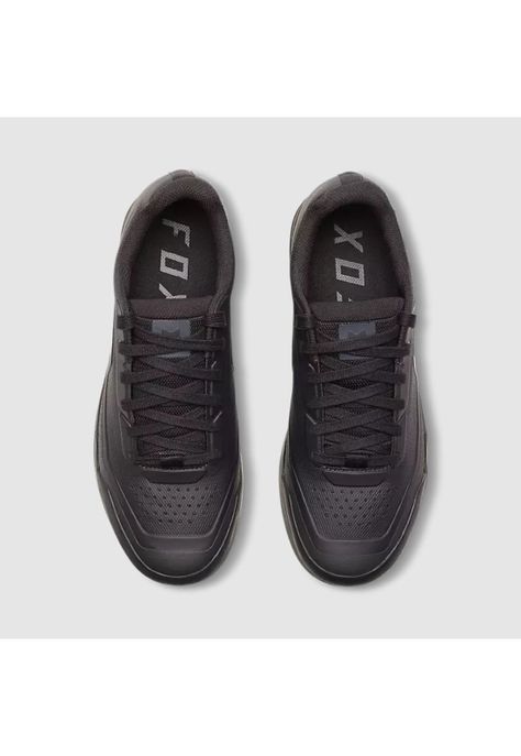 Zapatillas Bicicleta Union Flat Negro Fox-1