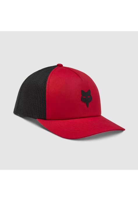 Gorro Jockey Lifestyle Head Trucker Rojo Fox-0