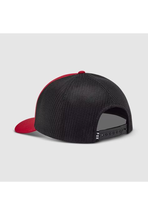 Gorro Jockey Lifestyle Head Trucker Rojo Fox-1
