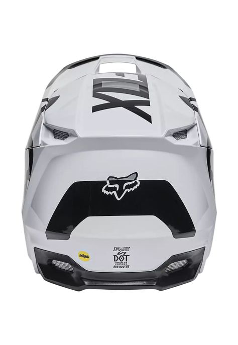 Casco Moto Niño V1 Lux Blanco Fox-3