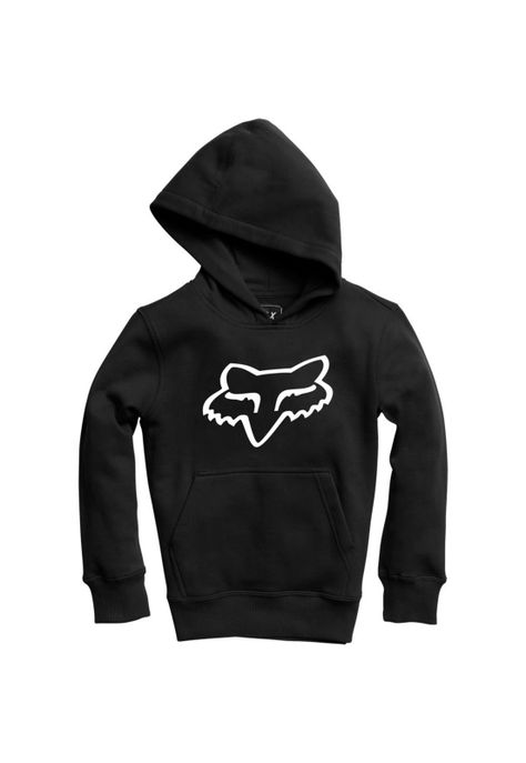 Poleron Lifestyle Niño Legacy Pullover Negro Fox-0