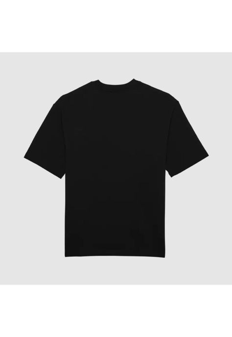 Polera Lifestyle Wordmark Oversized Negro Fox-1