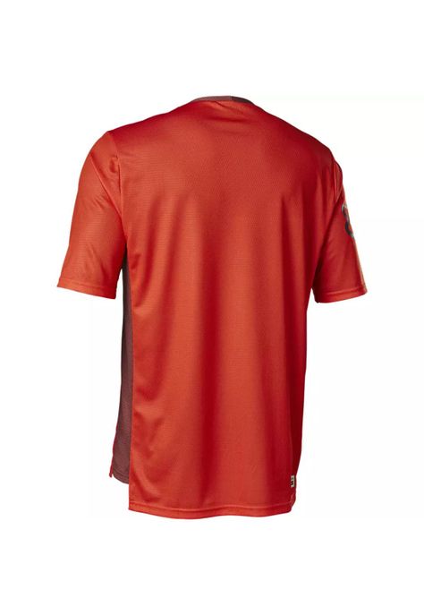 Polera Bicicleta Defend Moth Rojo Fox-1