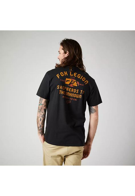 Polera Lifestyle At Bay Negro Fox-1