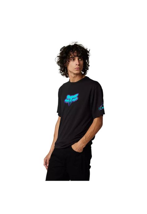 Polera Lifestyle Vizen Drirelease® Negro Fox-1