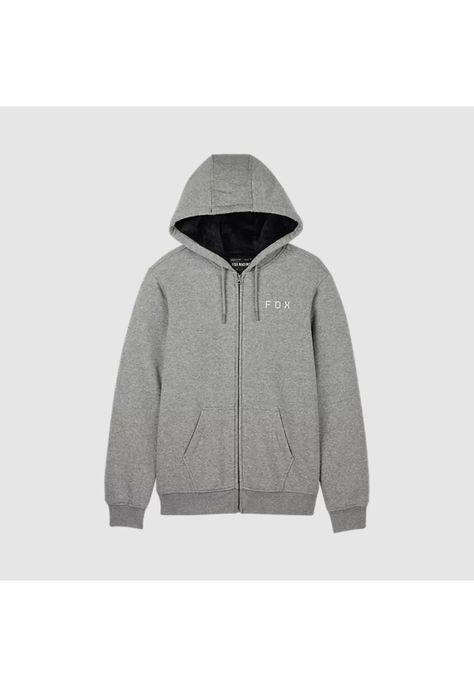 Poleron Lifestyle Magnetic Sasquatch Zip Gris Fox-0