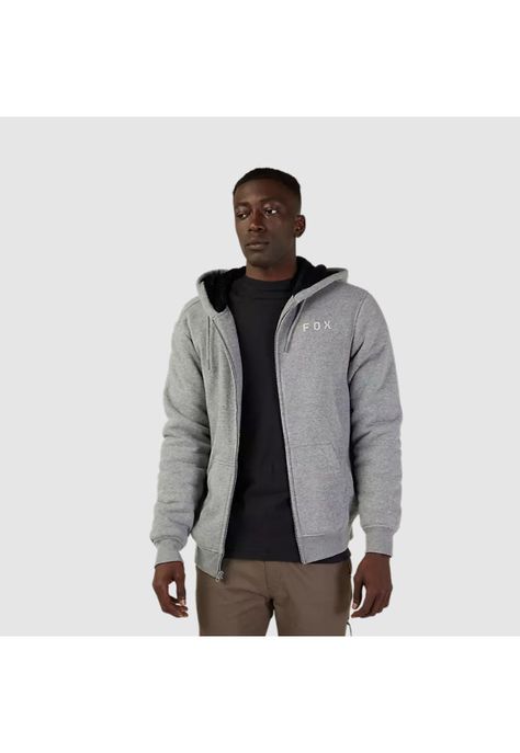 Poleron Lifestyle Magnetic Sasquatch Zip Gris Fox-2