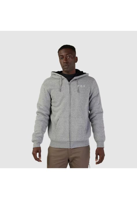 Poleron Lifestyle Magnetic Sasquatch Zip Gris Fox-4