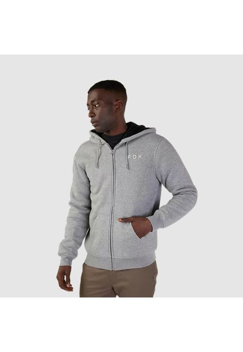 Poleron Lifestyle Magnetic Sasquatch Zip Gris Fox-5