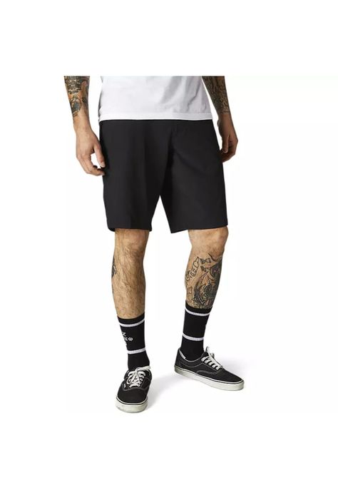 Short Lifestyle Essex Tech Stretch Negro Fox-0