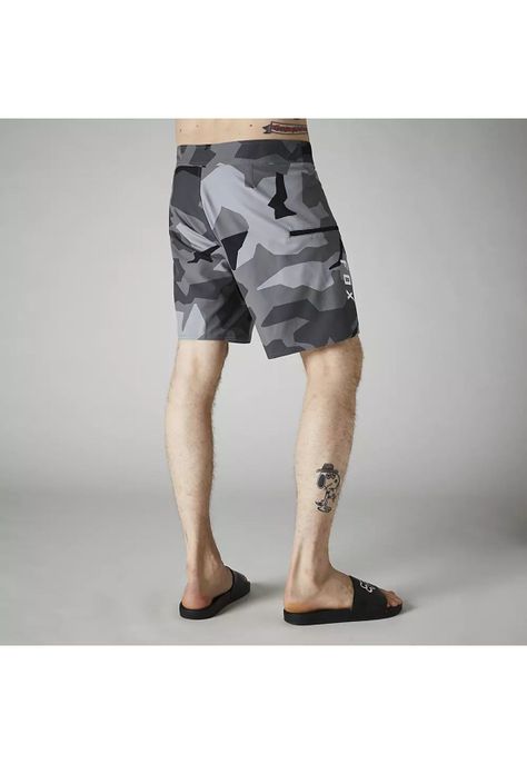 Traje de Baño Lifestyle Overhead 18" Camo Negro Fox-1