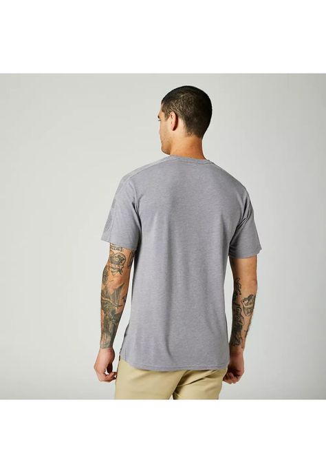 Polera Lifestyle Dvide Gris Fox-1