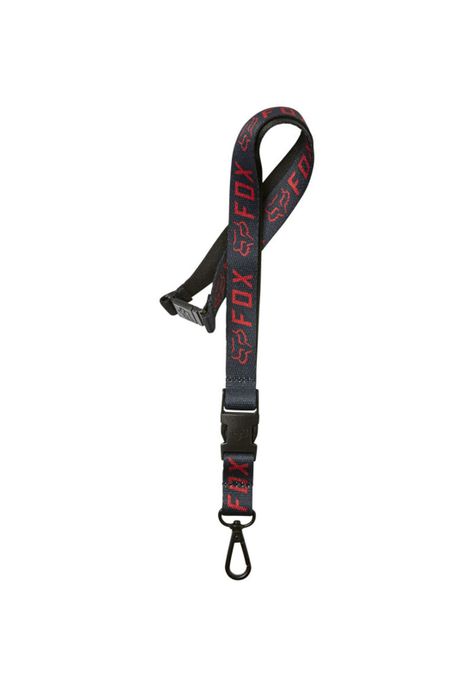 Accesorio Lifestyle Lanyard Apex Negro/Rojo Fox-0