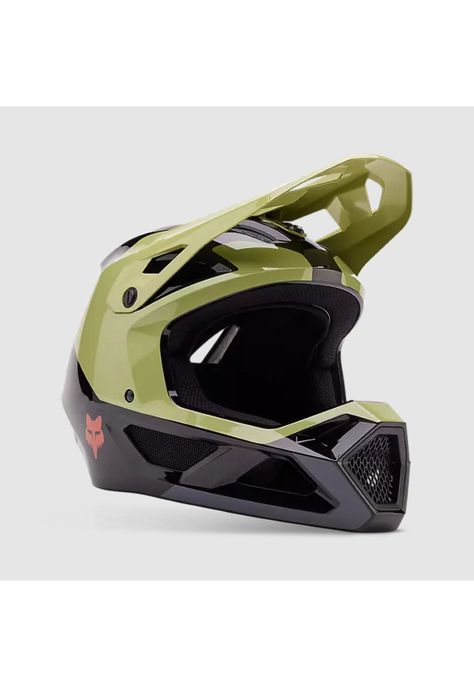 Casco Bicicleta New Rampage Barge Verde Oliva Fox-0