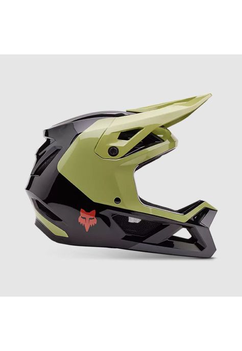 Casco Bicicleta New Rampage Barge Verde Oliva Fox-1