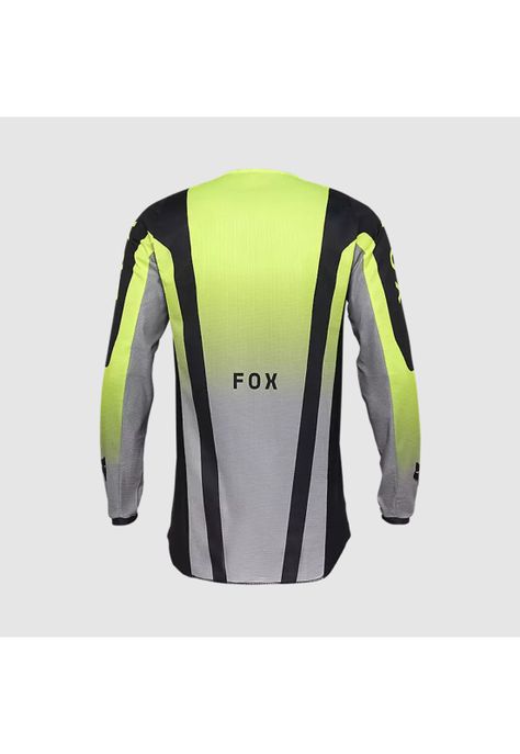 Polera Moto 180 Lean Amarillo Fox-1