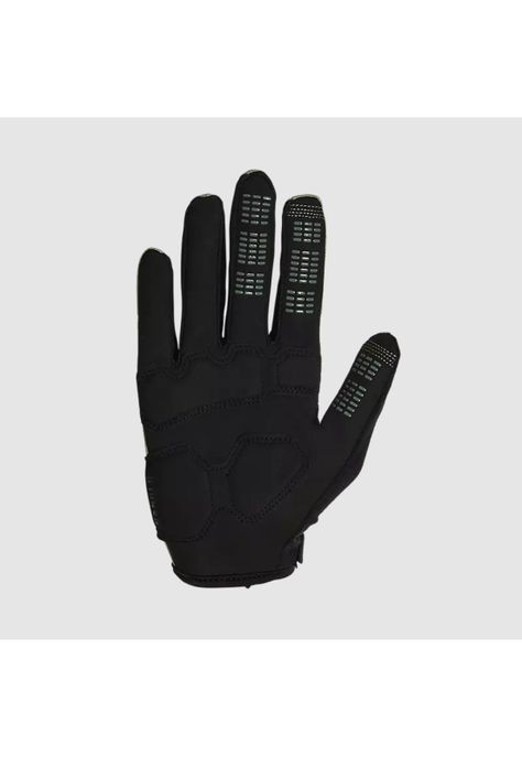 Guantes Bicicleta Ranger Gel Verde Musgo Fox-1