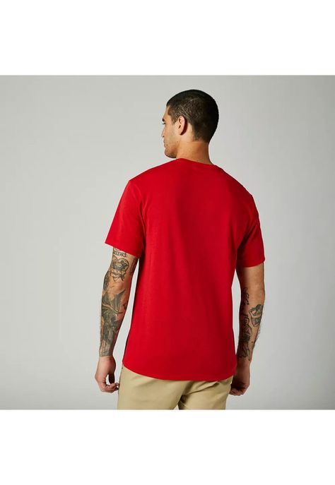 Polera Lifestyle Rkane Head Rojo Fox-1