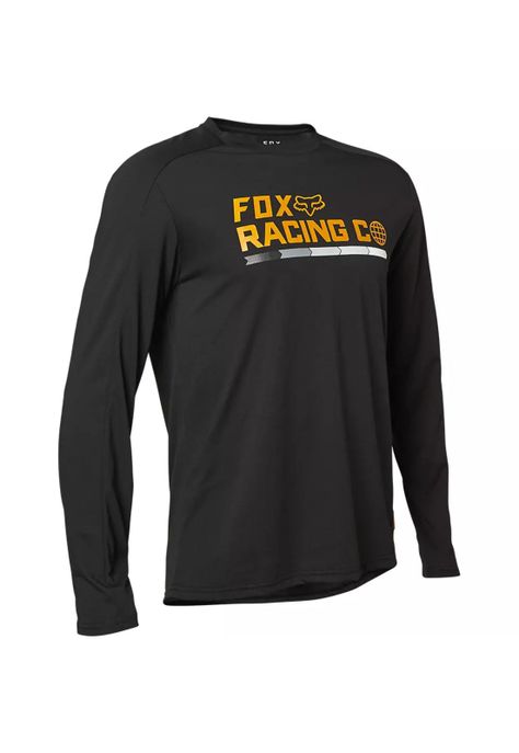 Polera Bicicleta Ranger Drirelease® Race Co Negro Fox-0