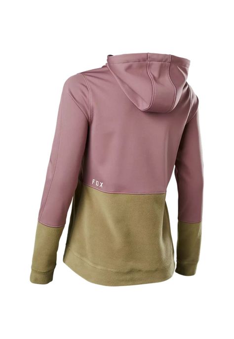 Poleron Bicicleta Mujer Ranger Windbloc® Morado/Beige Fox-1
