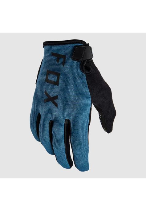 Guantes Bicicleta Ranger Gel Azul Fox -0