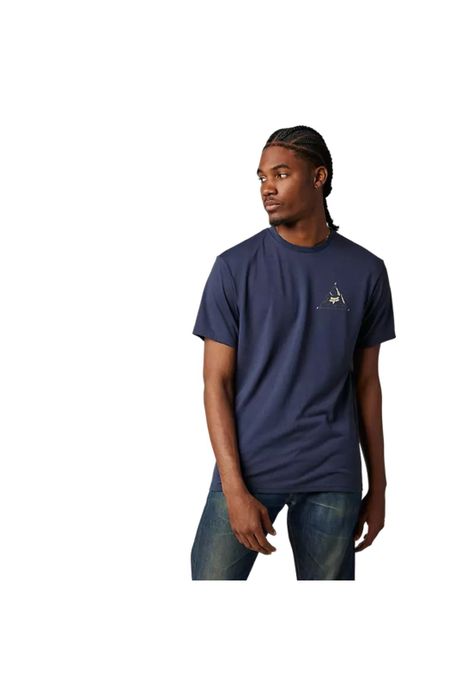 Polera Lifestyle Finisher Drirelease® Azul Fox-0