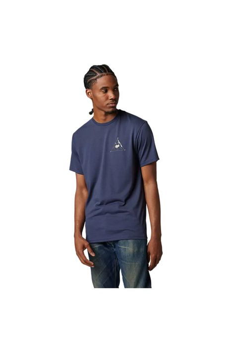 Polera Lifestyle Finisher Drirelease® Azul Fox-1