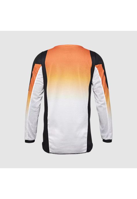 Polera Moto Niño 180 Lean Naranjo Fox-1