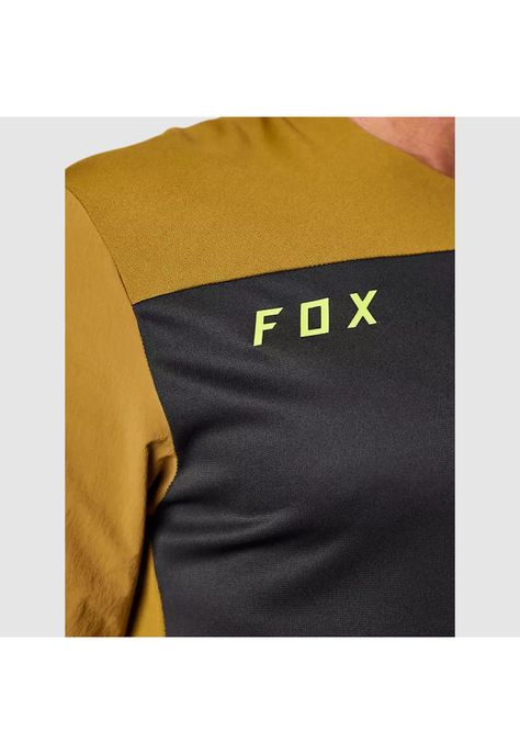 Polera Moto Defend Offroad Camel Fox-3