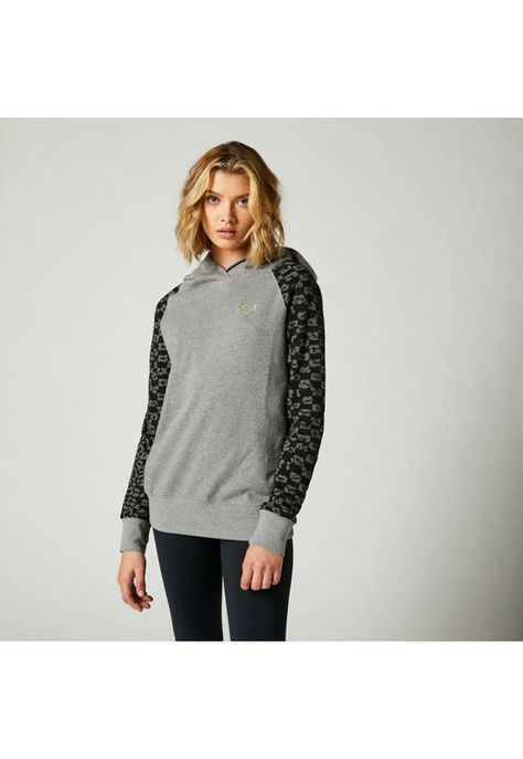 Poleron Lifestyle Mujer Society Gris Fox-0