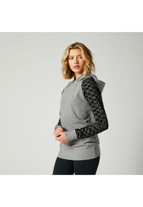 Poleron Lifestyle Mujer Society Gris Fox-2