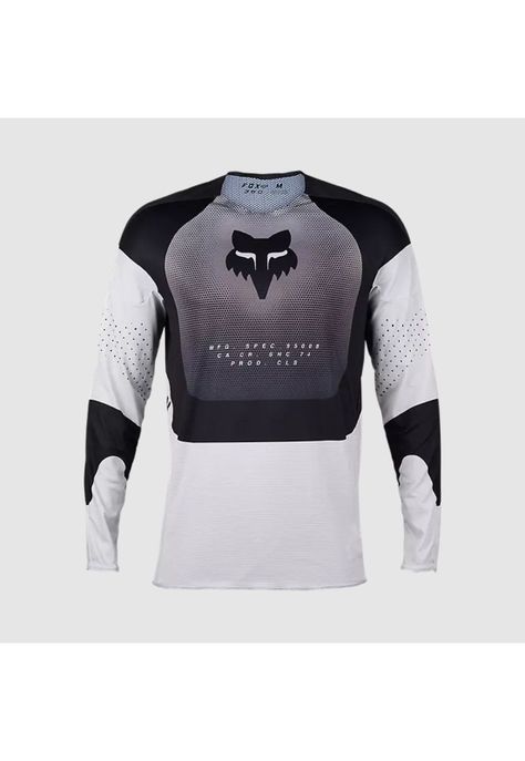 Polera Moto 360 Revise Negro/Blanco Fox-0