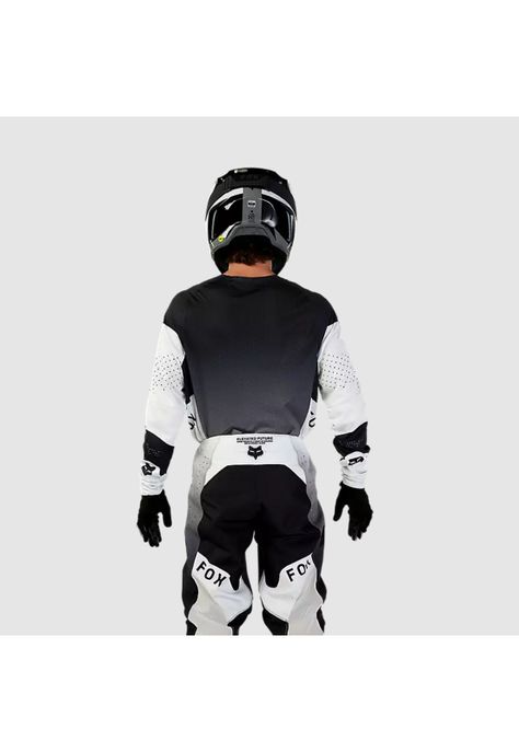 Polera Moto 360 Revise Negro/Blanco Fox-1