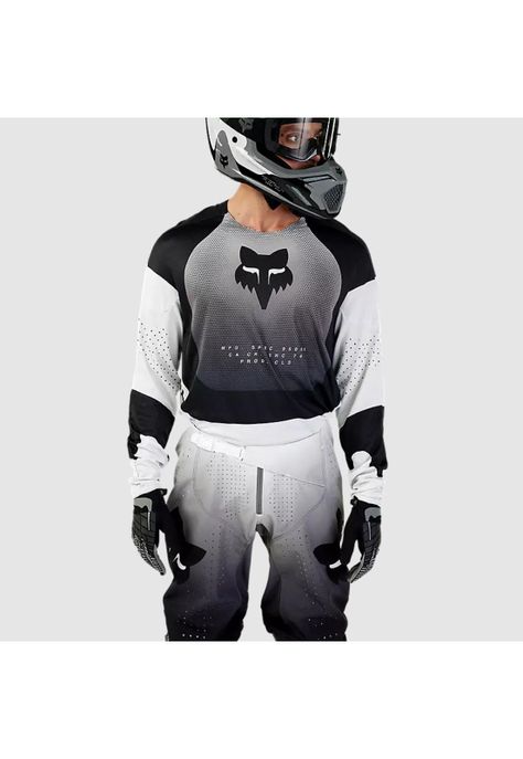 Polera Moto 360 Revise Negro/Blanco Fox-2