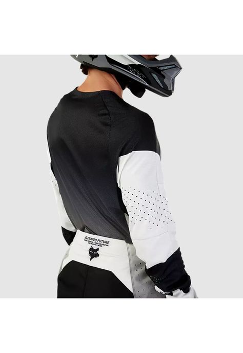 Polera Moto 360 Revise Negro/Blanco Fox-3