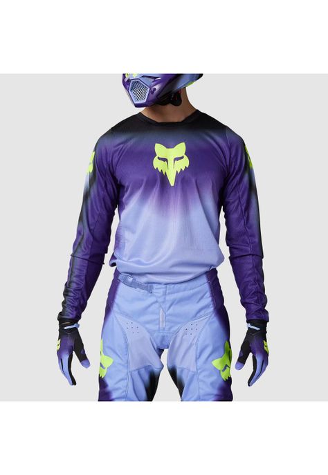 Polera Moto 180 Interfere Morado Fox-2